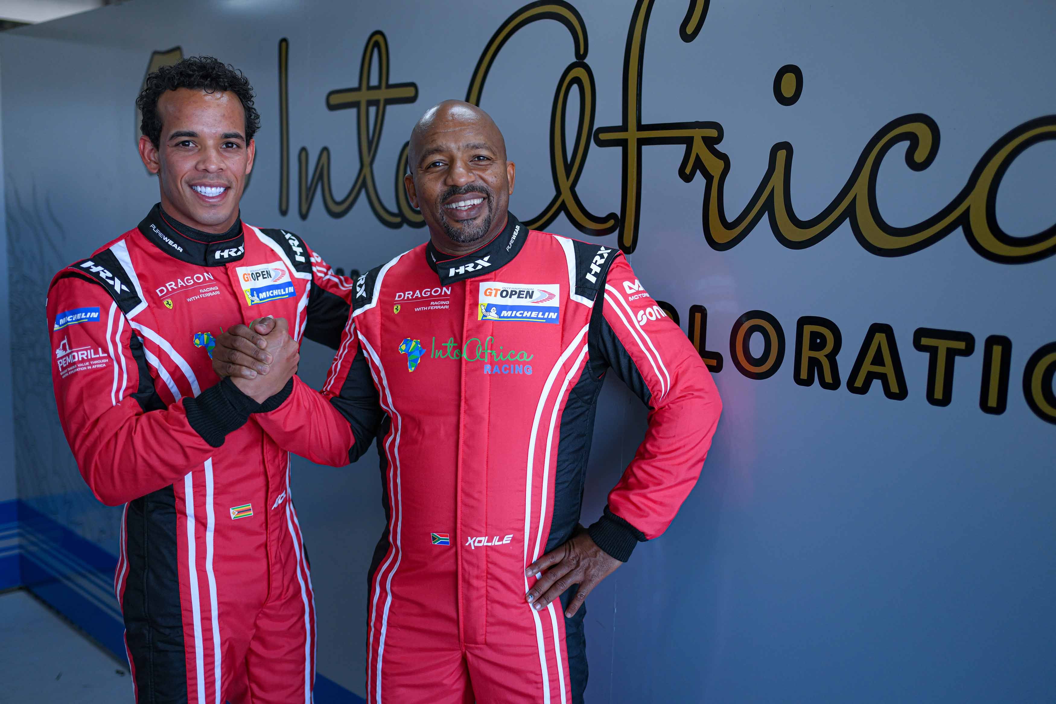  From Africa to first at Ricard: Letlaka-Jefferies fastest in free practice at Ricard with the Dragon Ferrari 