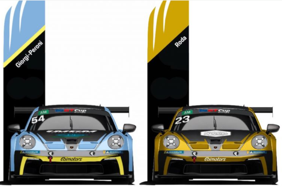 Ebimotors joins the GT Cup Europe with two Porsches