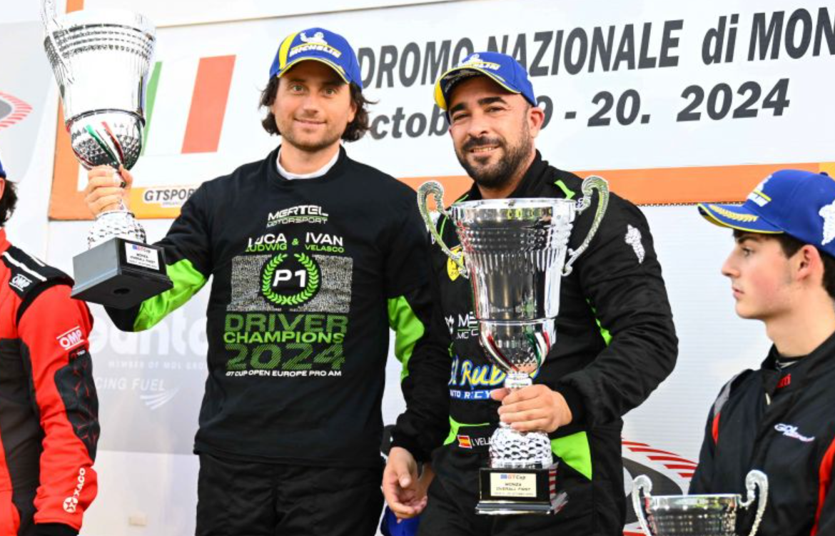 Velasco-Ludwig (Mertel Ferrari) win last race and the title