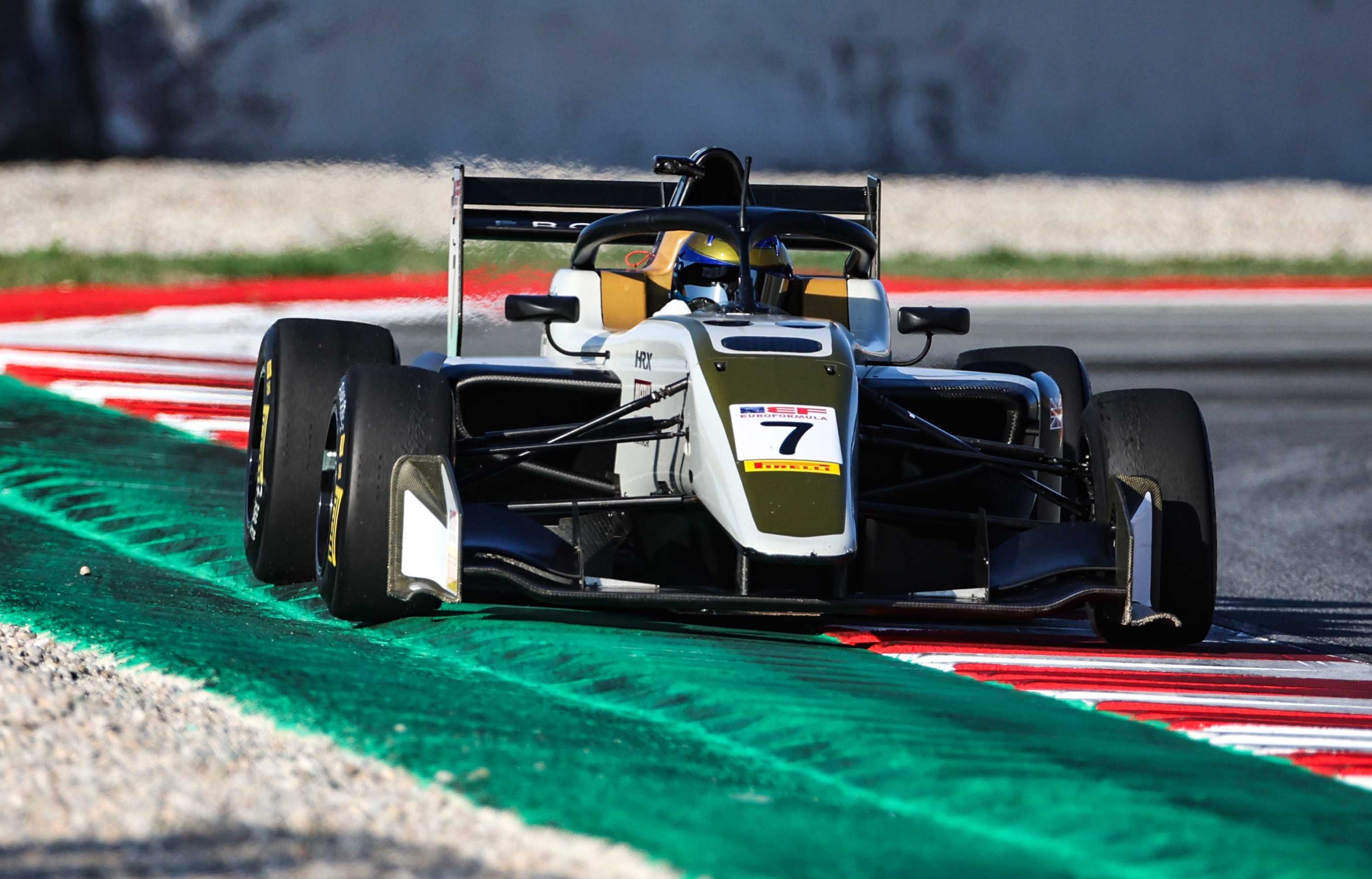 Surprise in Barcelona: Theo Micouris (Nielsen Racing) fastest in free practice in his EFO debut